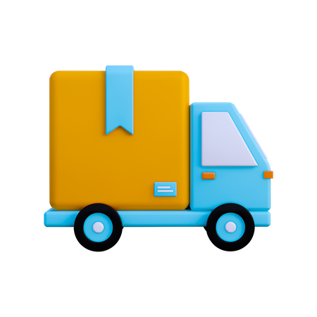 Delivery Vehicle 3D Icon