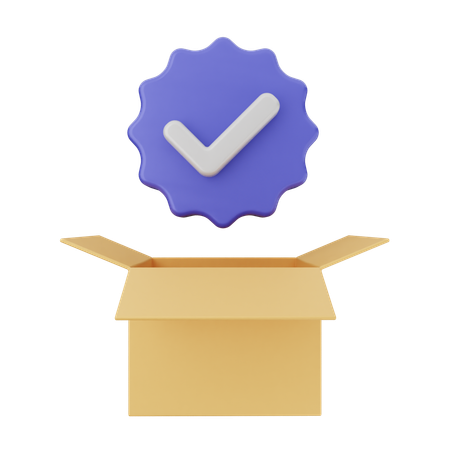 Delivery Verification  3D Icon