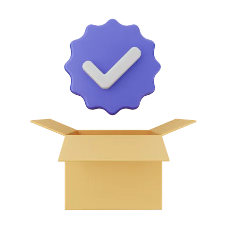 Delivery Verification  3D Icon