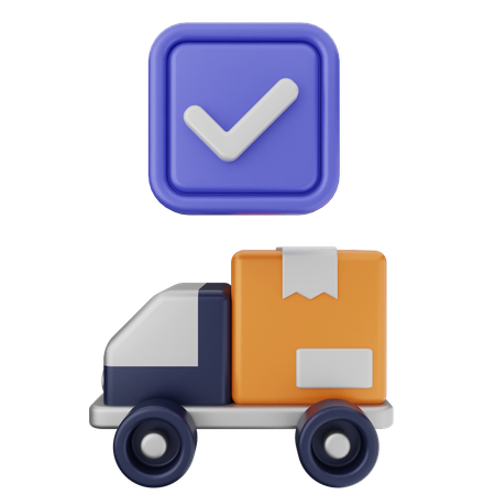 Delivery Verification  3D Icon