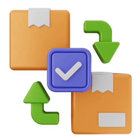 Delivery Verification  3D Icon