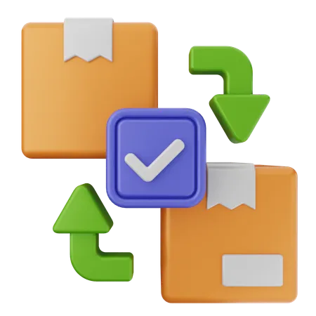 Delivery Verification  3D Icon