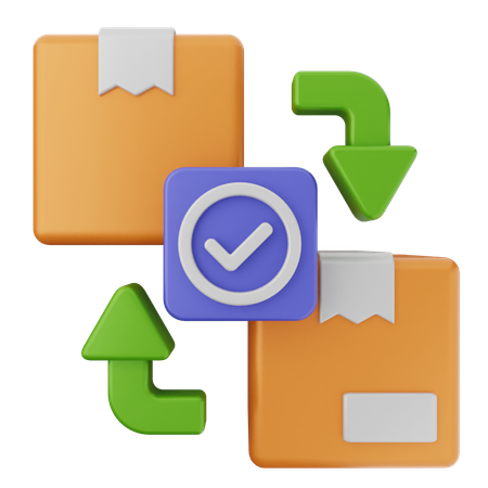 Delivery Verification  3D Icon