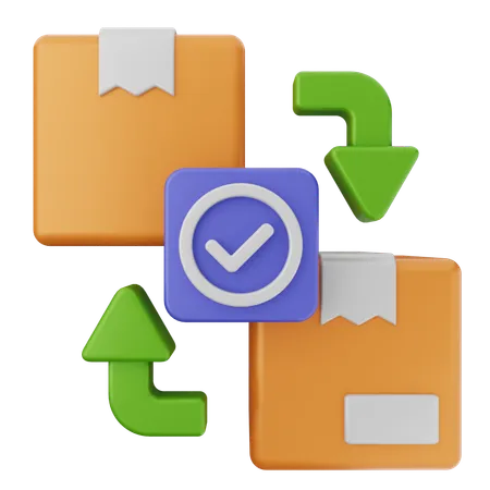 Delivery Verification  3D Icon