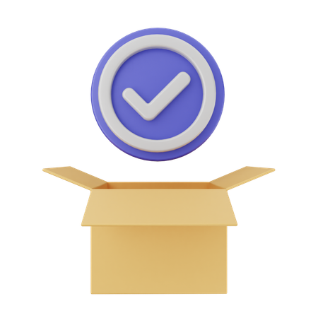 Delivery Verification  3D Icon