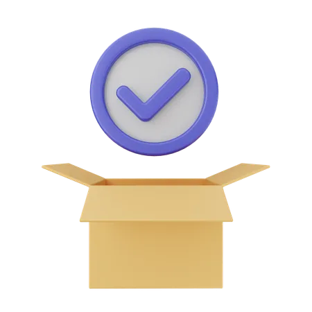 Delivery Verification  3D Icon