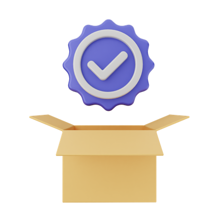 Delivery Verification  3D Icon