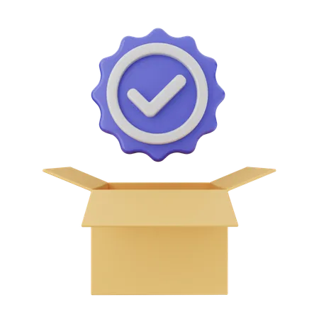 Delivery Verification  3D Icon