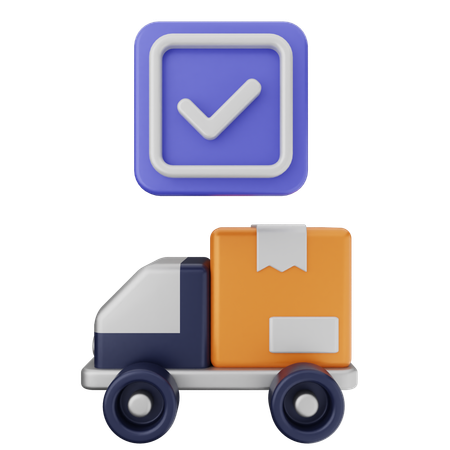 Delivery Verification  3D Icon