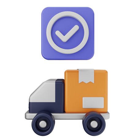 Delivery Verification  3D Icon