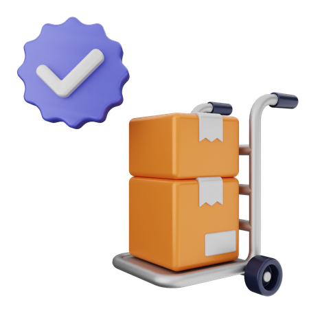 Delivery Verification  3D Icon