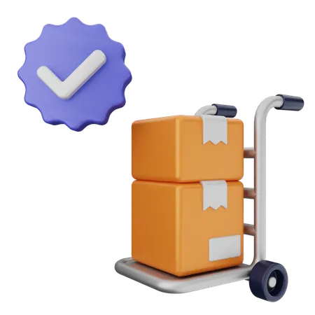 Delivery Verification  3D Icon