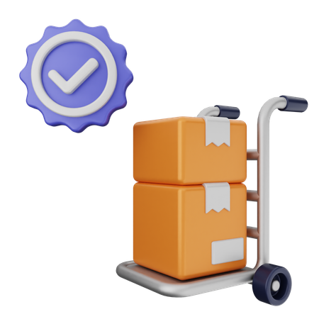 Delivery Verification  3D Icon