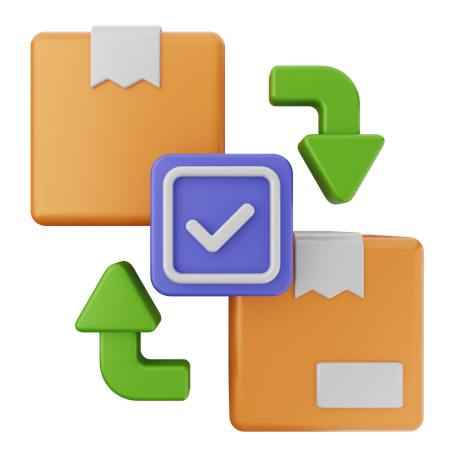 Delivery Verification  3D Icon