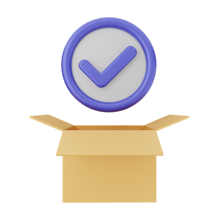 Delivery Verification  3D Icon