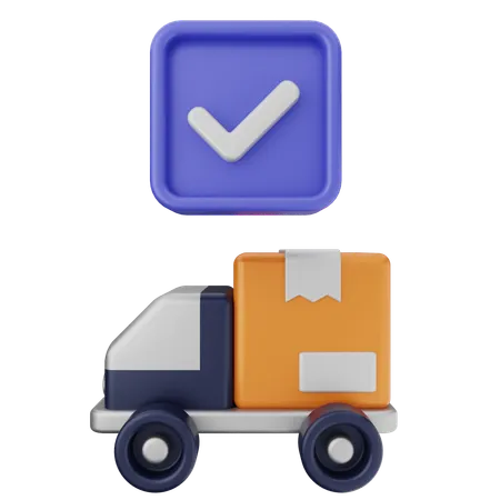 Delivery Verification  3D Icon