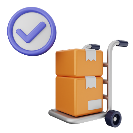 Delivery Verification  3D Icon