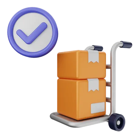 Delivery Verification  3D Icon