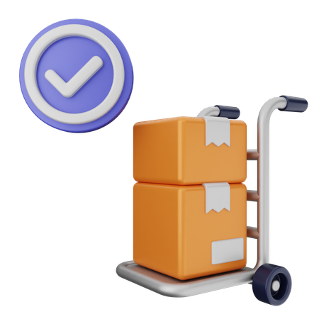 Delivery Verification  3D Icon