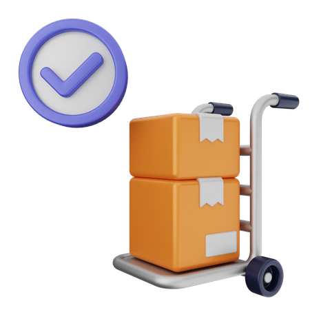 Delivery Verification  3D Icon