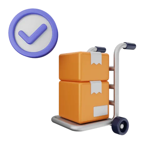 Delivery Verification  3D Icon