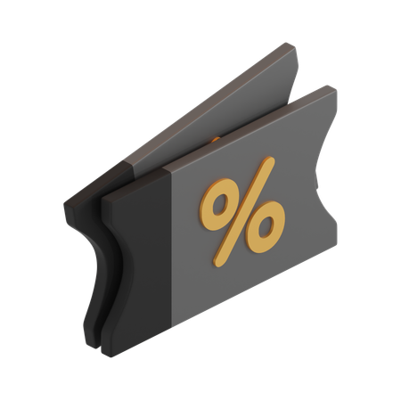 Delivery Voucher  3D Icon