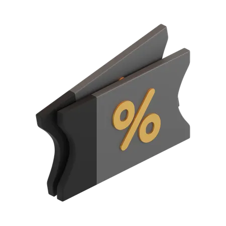 Delivery Voucher  3D Icon