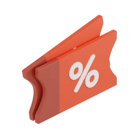 Delivery Voucher  3D Icon