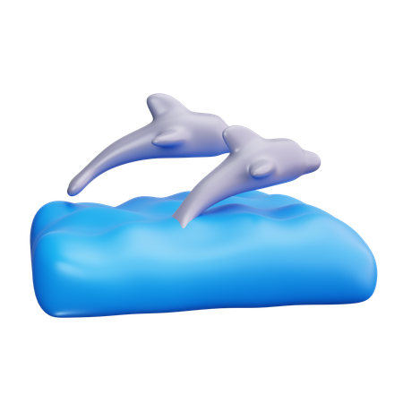 Delfin  3D Icon