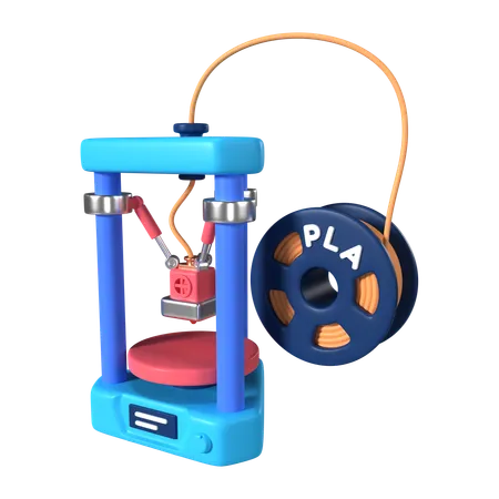 Delta 3D Printer  3D Icon