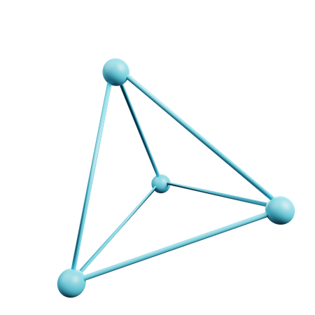 Delta Structure  3D Illustration