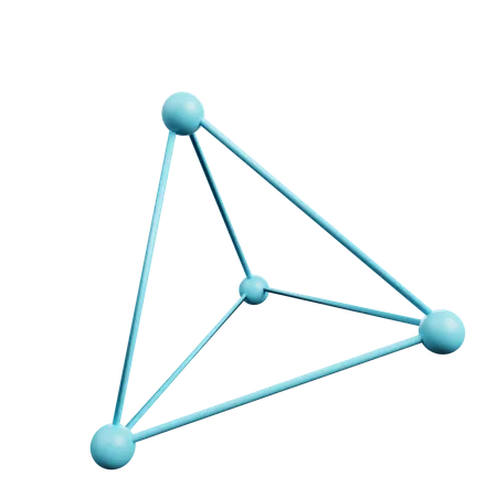Delta Structure  3D Illustration