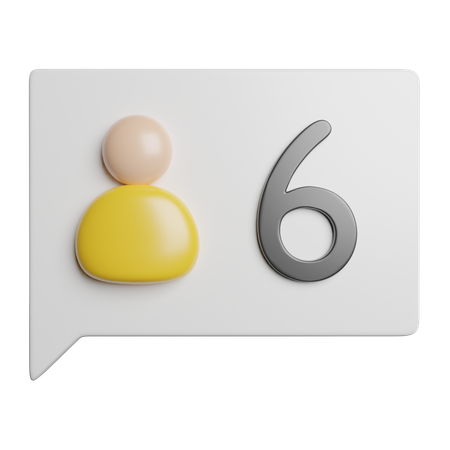 Demande d'ami  3D Icon