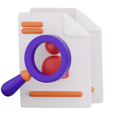 Demandeur d'emploi  3D Icon