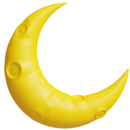 Demi Lune  3D Icon