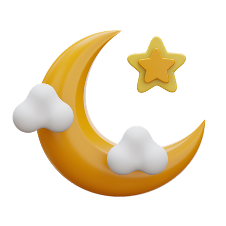 Demi Lune  3D Icon