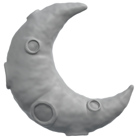 Demi Lune  3D Icon