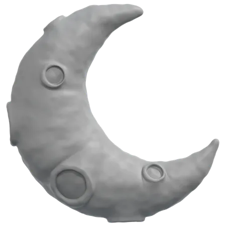 Demi Lune  3D Icon