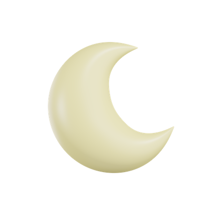 Demi Lune  3D Icon