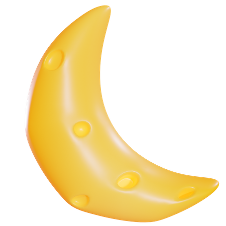 Demi Lune  3D Icon