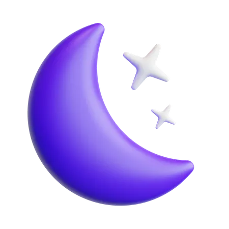 Demi Lune  3D Icon
