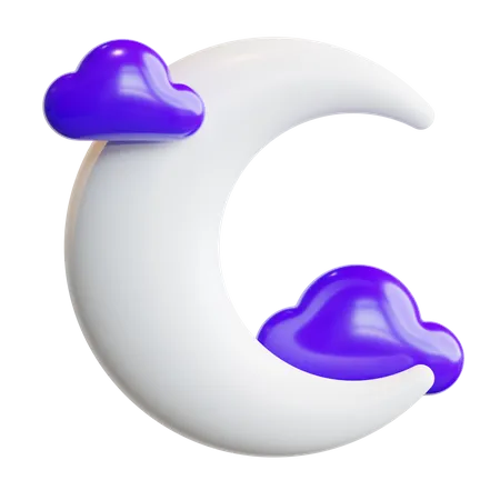 Demi Lune  3D Icon