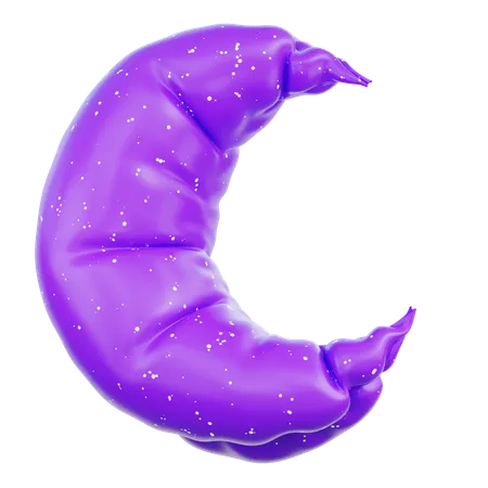 Formes abstraites en demi-lune  3D Icon