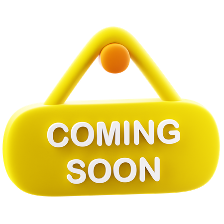 Demnächst  3D Icon