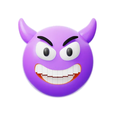 Demon  3D Icon