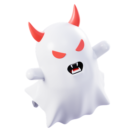 Demon Ghost  3D Icon
