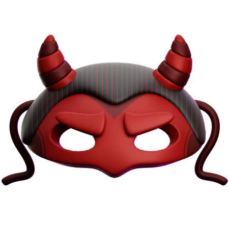 Demon Mask  3D Icon