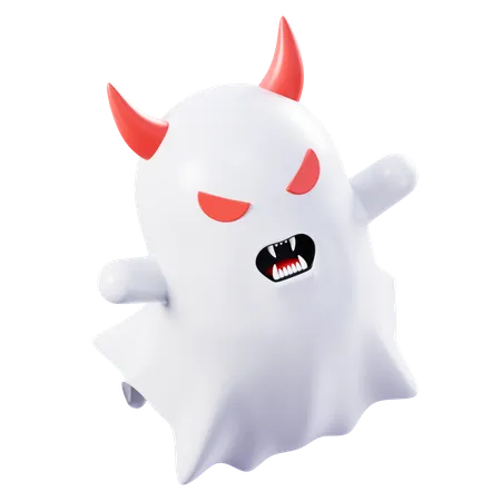Fantasma demônio  3D Icon