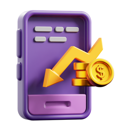 Demonstração financeira  3D Icon