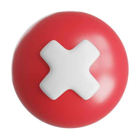 Denegado  3D Icon